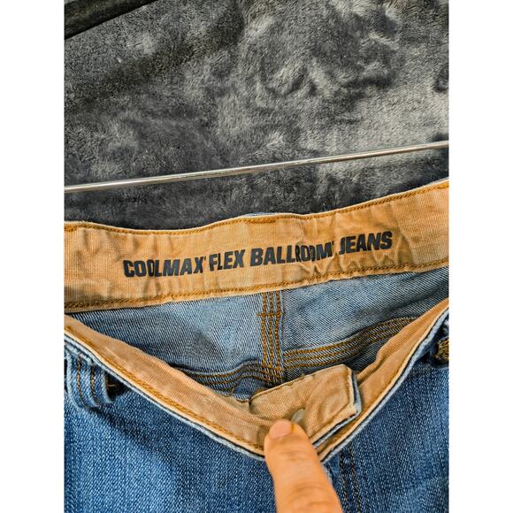 Duluth Relaxed Fit Coolmax Flex Ballroom Jeans 36x 30 - Picture 3 of 8